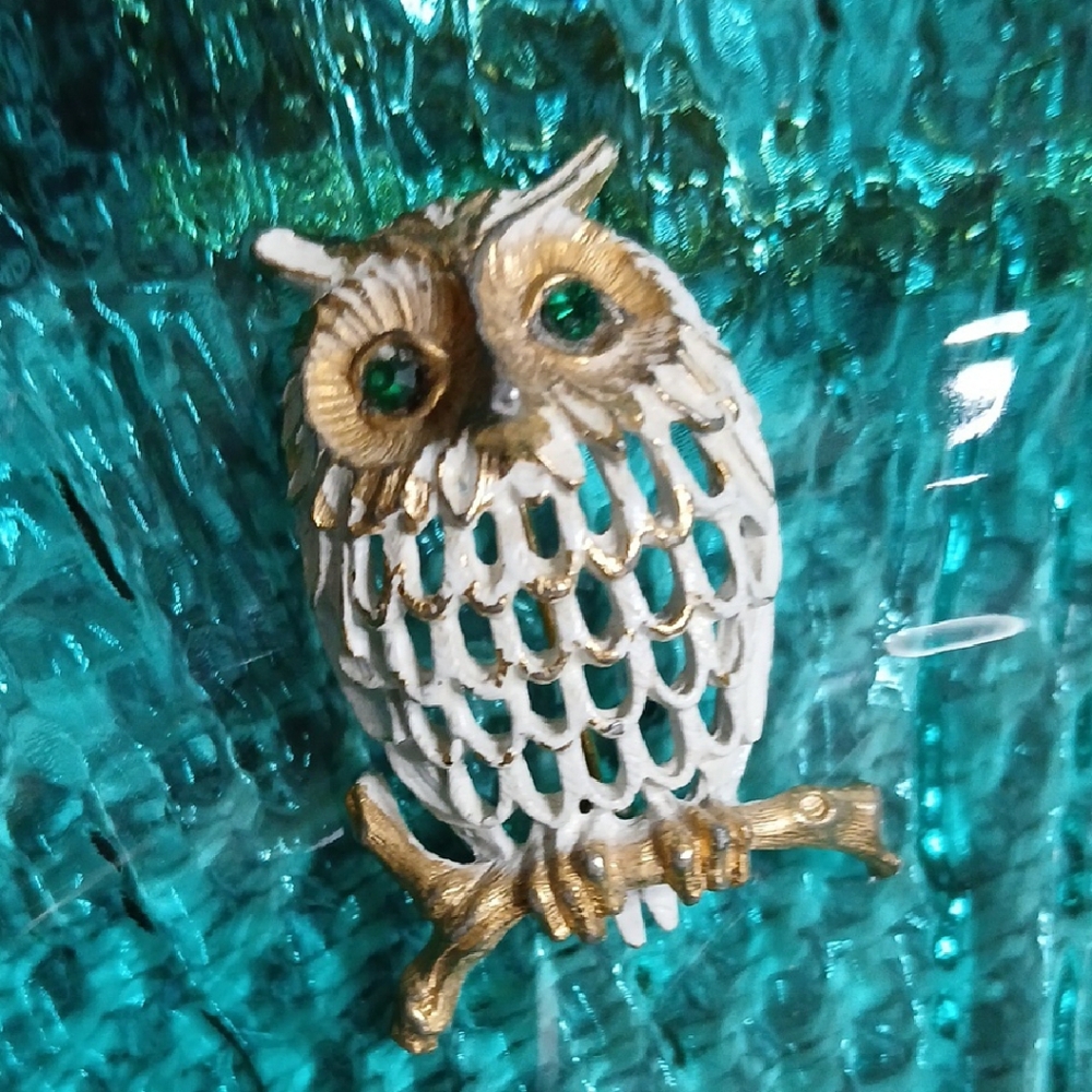 Owl Brooch